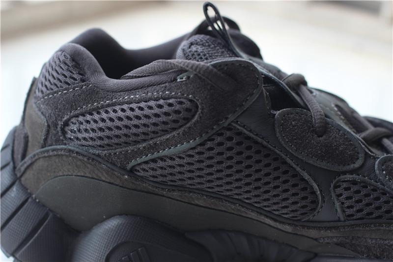 God Yeezy 500 Shadow Black retail sample version ready to ship